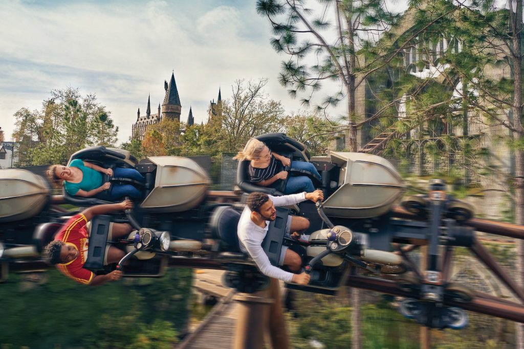 Hagrids magiske skapninger motorsykkeleventyr gir universell ekspress tilgang